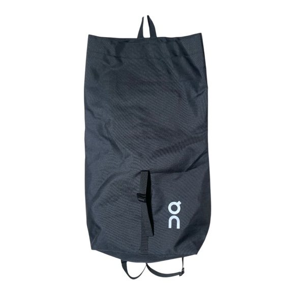 On Running Handbags - {EUC} On Running On Cloud Black Fold Down Lightweight Backpack Bag